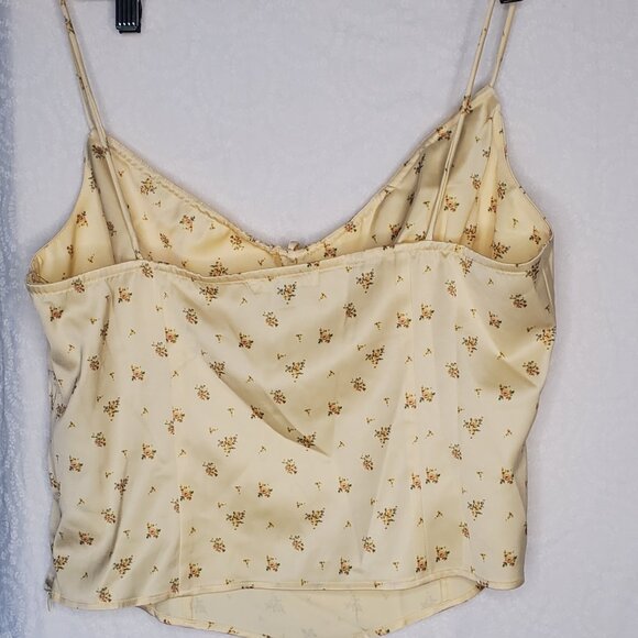 BACKYARD ROSES XL CAMI YELLOW - Picture 4 of 6